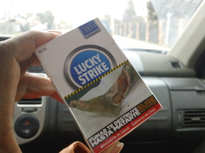 Graphic Smoking Lable Warning 