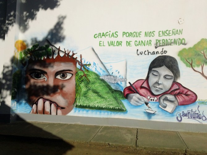 Los estudiantes también están en paro.