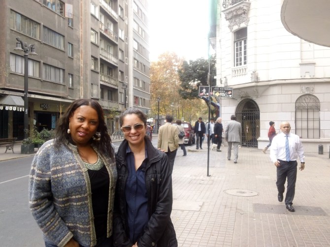 Mini Vaca in Santiago and making new friends.