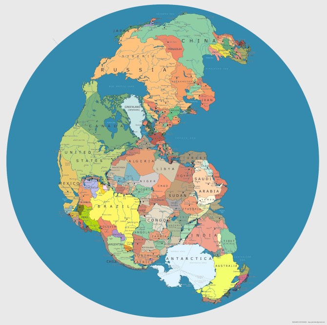 Pangaea: When we where ideally one people.